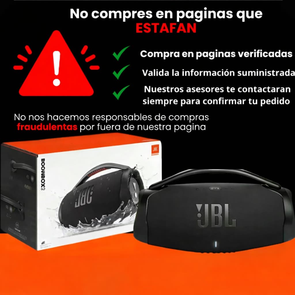 BOOMBOX 3 - 70% DE DESCUENTO SOLO HOY! 🔥