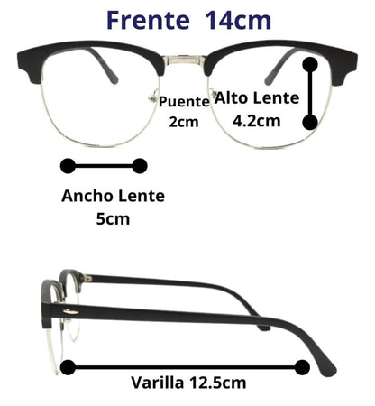 COMBO GAFAS MAGNETICAS 5 LENTES + ESTUCHE 🎁