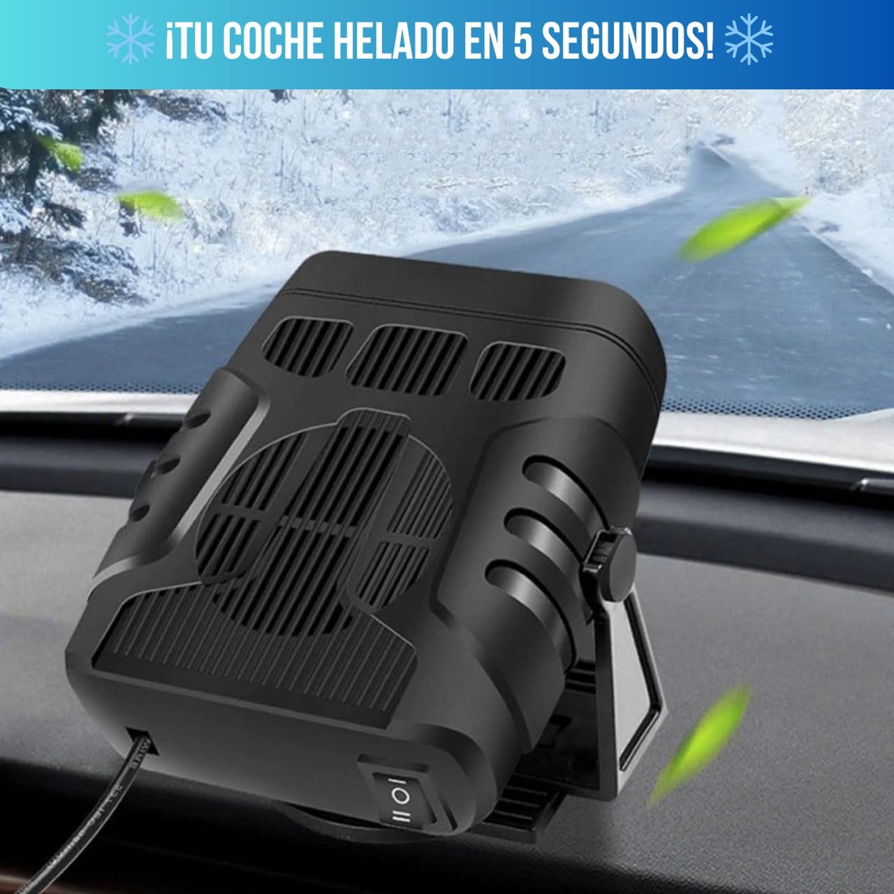 Aire Acondicionado Portátil para Carro TurboMax® - ÚLTIMAS UNIDADES! 🔥